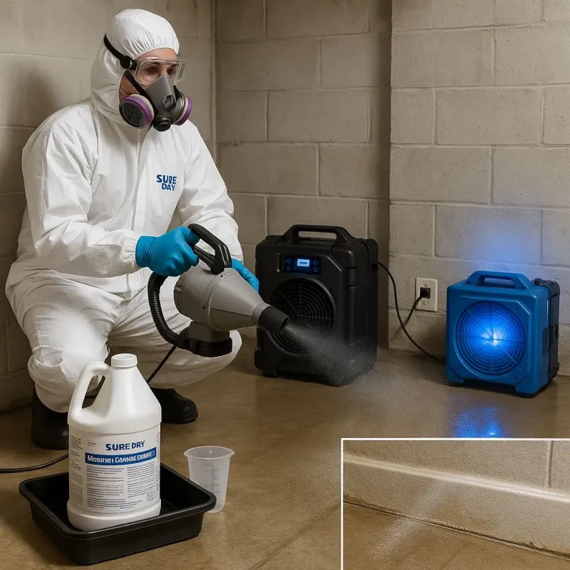 Sanitization and Odor Removal process in Temecula, CA